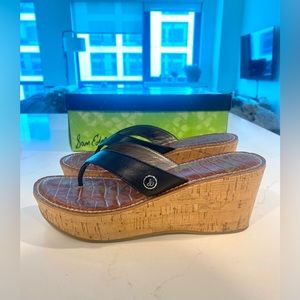 Sam Edelman Romy Wedge Sandal Size 6